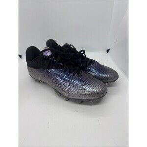 Under Armour Blur Smoke MC Black Lacrosse Lax Cleats Women’s Size 8 Shoes